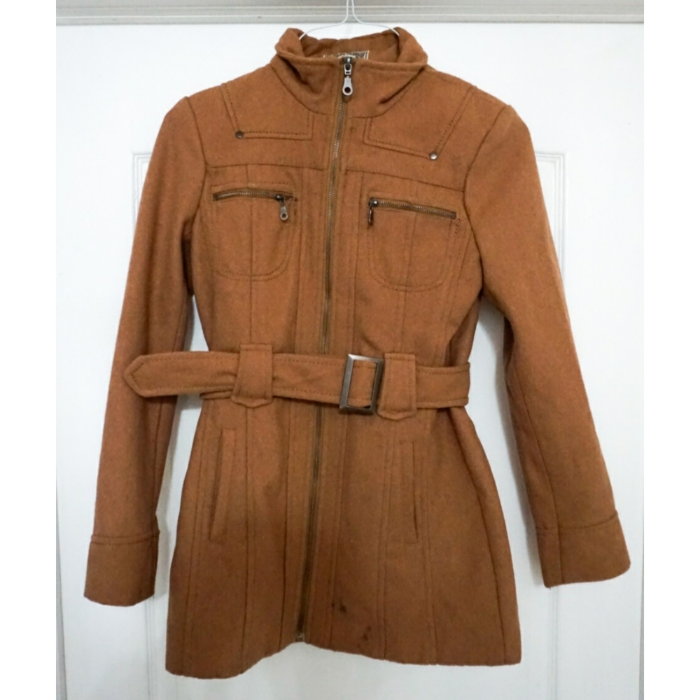 Wool blend Guess Coat